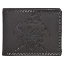 Load image into Gallery viewer, Sassora Premium Leather Embossed pattern large RFID Wallet For Men
