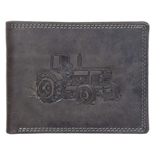 Load image into Gallery viewer, Sassora Premium Leather Car Pattern Large RFID Wallet For Boys
