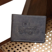 Load image into Gallery viewer, Sassora Premium Leather Car Pattern Large RFID Wallet For Boys
