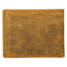 Load image into Gallery viewer, SASSORA Genuine Leather RFID Protected Bi-Fold Wallet with Coin Pocket &amp; ID Slot