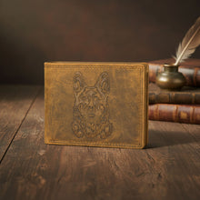 Load image into Gallery viewer, SASSORA Genuine Leather RFID Protected Bi-Fold Wallet with Coin Pocket &amp; ID Slot