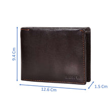 Load image into Gallery viewer, Sassora Genuine Leather Classic Bifold Men&#39;s RFID Wallet
