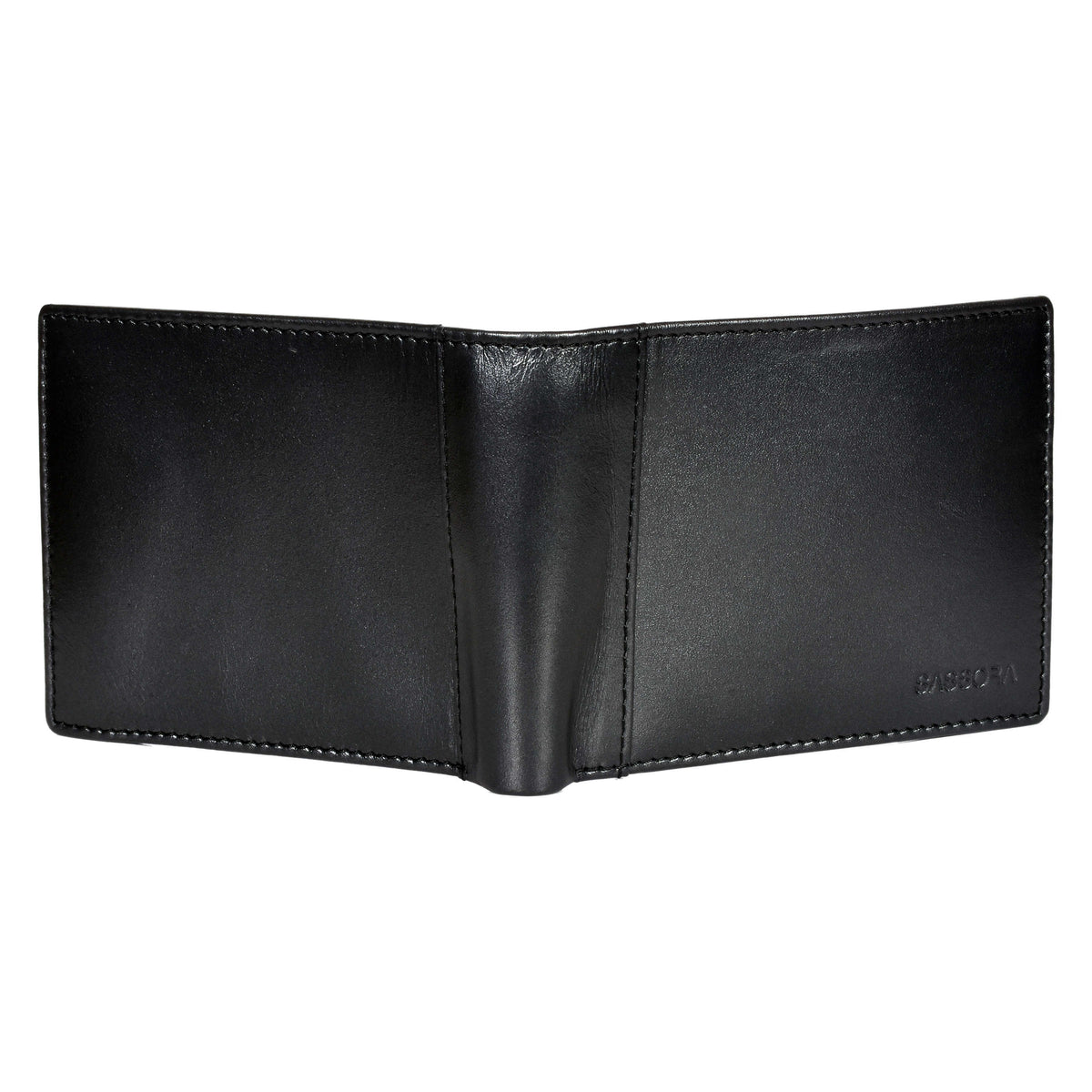 Sassora Premium Leather Metalic Look Bifold RFID Men's Wallet
