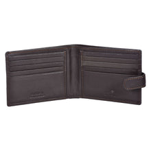 Load image into Gallery viewer, Sassora Premium Leather RFID Bifold Buckle Closure Men&#39;s Wallet
