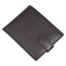 Load image into Gallery viewer, Sassora Premium Leather RFID Bifold Buckle Closure Men&#39;s Wallet
