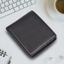 Load image into Gallery viewer, Sassora Premium Leather Men&#39;s Pocket Friendly Bifold RFID Wallet
