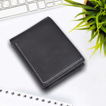 Load image into Gallery viewer, Sassora Premium Leather Pocket Friendly Men&#39;s RFID Bifold Wallet
