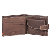 Load image into Gallery viewer, Sassora Premium Leather Bifold Loop Closure RFID Men&#39;s Wallet
