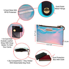 Load image into Gallery viewer, Sassora Premium Patent Leather Women&#39;s RFID Wallet
