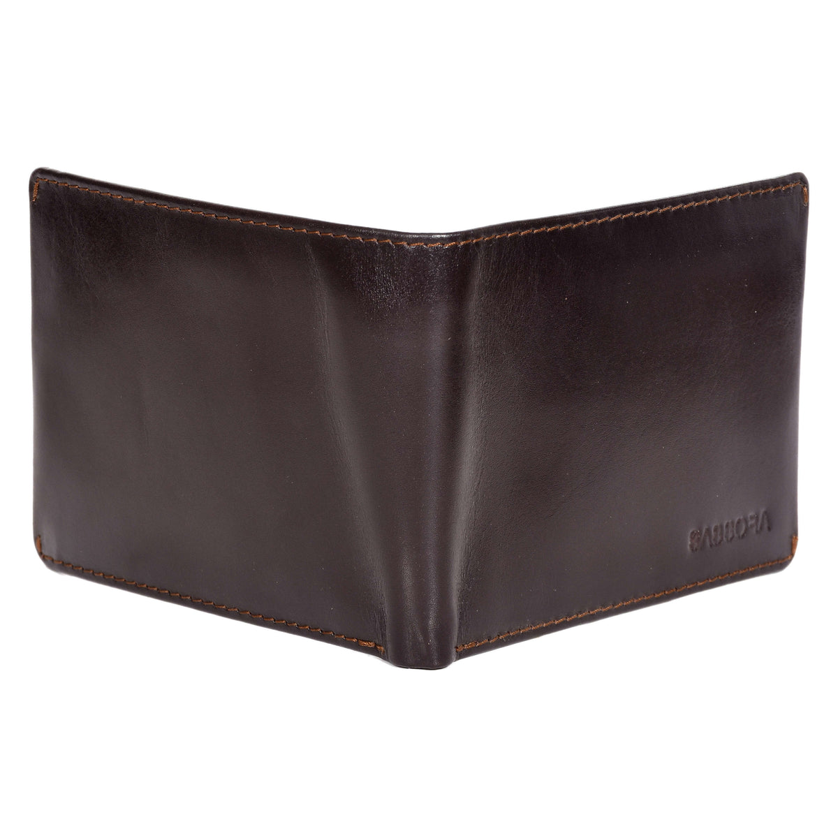 Sassora Premium Leather Men's RFID Wallet With Detachable Card Holder