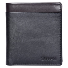 Load image into Gallery viewer, Sassora Genuine Leather RFID Blocking Wallet for Men | Slim Bi-fold with Coin Pocket &amp; ID Window | Minimalist Card Holder Wallet
