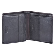 Load image into Gallery viewer, Sassora Genuine Leather RFID Blocking Wallet for Men | Slim Bi-fold with Coin Pocket &amp; ID Window | Minimalist Card Holder Wallet