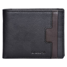 Load image into Gallery viewer, Sassora Genuine Leather RFID Blocking Wallet for Men | Black/Brown Bifold Wallet with Coin Pocket