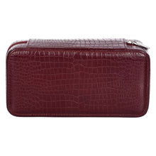 Load image into Gallery viewer, Sassora Crafted Leather Box Shaped Unisex Watch Case of 2 Slots
