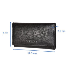 Load image into Gallery viewer, Sassora Genuine Leather Button Closure Key Case for All