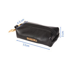 Load image into Gallery viewer, Sassora Premium Leather Small Unisex Key Case
