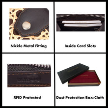 Load image into Gallery viewer, Sassora Leather And Kane Material Ladies Small Purse