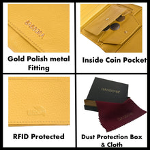 Load image into Gallery viewer, Sassora Premium Leather Mastered Color Ladies RFID Wallet