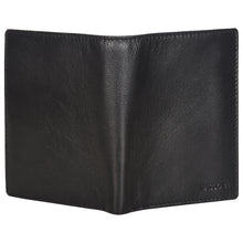 Load image into Gallery viewer, Sassora Men &amp; Women Casual, Formal Black Genuine Leather RFID Large Notecase
