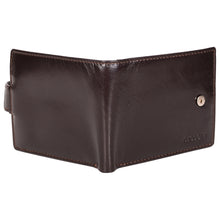 Load image into Gallery viewer, Sassora Genuine Leather Medium Dark Brown RFID Protected Men Wallet (7 Card Slots)