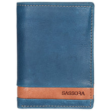 Load image into Gallery viewer, Sassora Premium Leather Bi-Fold RFID Notecase
