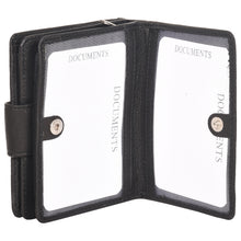 Load image into Gallery viewer, Sassora Genuine Leather Women and Girls RFID Protected Black Wallet
