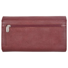 Load image into Gallery viewer, Sassora Genuine Leather Women RFID Protected Medium Travel Wallet