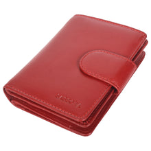 Load image into Gallery viewer, Sassora Genuine Leather Women RFID Protected Wallet (6 Card Slots)
