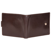 Load image into Gallery viewer, Sassora Genuine Leather Medium Dark Brown RFID Men Wallet With 12 Card Slots