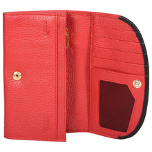 Load image into Gallery viewer, Sassora Genuine Leather Medium Size RFID Protected Women Purse

