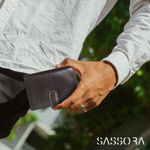 Load image into Gallery viewer, Sassora Men &amp; Women Casual, Formal Brown Genuine Leather Card Holder
