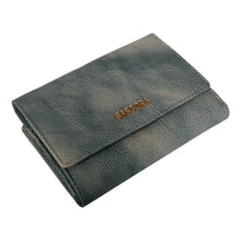 Load image into Gallery viewer, Sassora Women Casual, Travel Green Genuine Leather RFID Wallet