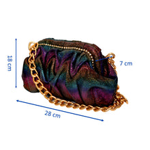 Load image into Gallery viewer, Sassora Genuine Leather Multi Color Women Small Shoulder Bag