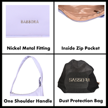 Load image into Gallery viewer, Sassora Genuine Premium Leather Women Moon Bag